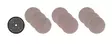 HIOMAVERKKOSARJA 125MM 10 KPL/PKT - Tarrahiomapyöröt - 64632125810 - 1