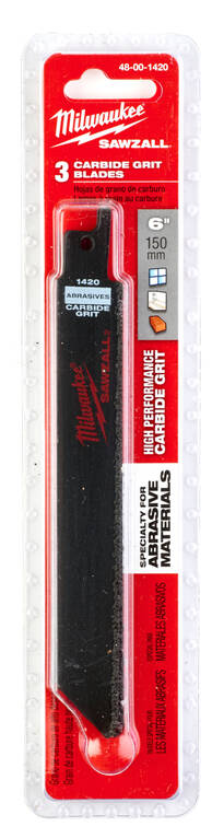 PUUKKOSAHANT 3KPL 150 CARBIDI MILW - Puukkosahanterät harkoille - 63848001420 - 1