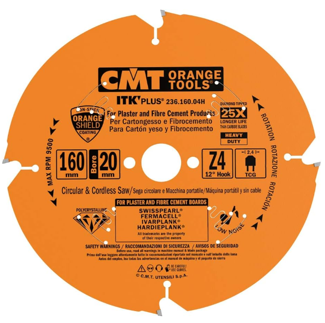 PYÖRÖSAHANTERÄ 160x20 MM TIMANTTI CMT - Pyörösahanterät kivilevy - 63510100 - 1