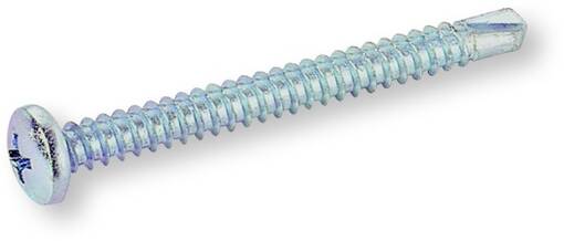 PORAR. DIN7504N TORX AISI410+RUSP - Poraruuvi pallokanta 7500-n rst / bi met - 46510250P - 1