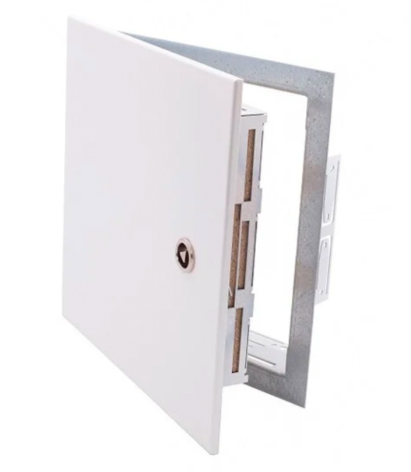 TARKISTUSLUUKKU EI30 200X200 VALKEA - Seinäkiskon kannattimet - 82710170 - 1