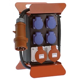 TYÖMAA ALAKESK STECKY 2X16A+4SCH IP44 - Työmaakeskukset - 799279000 - 1