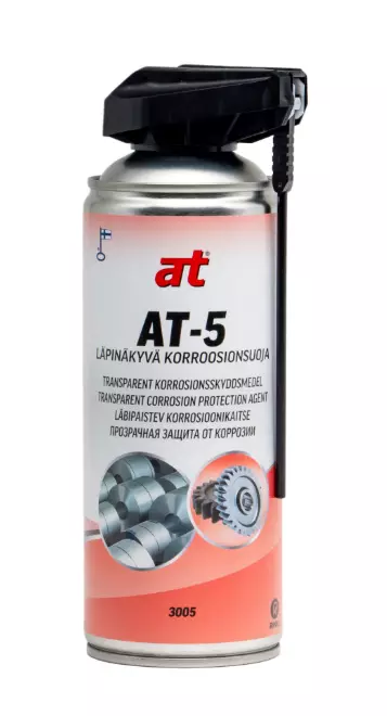 AT 5 LÄPINÄKYVÄ RUOSTEENESTO 520ML - Ruostesuojaus - 83030173 - 1