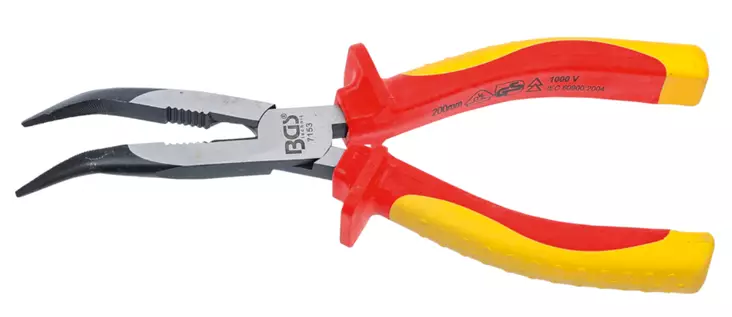 BGS KÄRKIPIHDIT VDE 200MM TAIVUTETTU - VDE pihdit - 6156007153 - 1