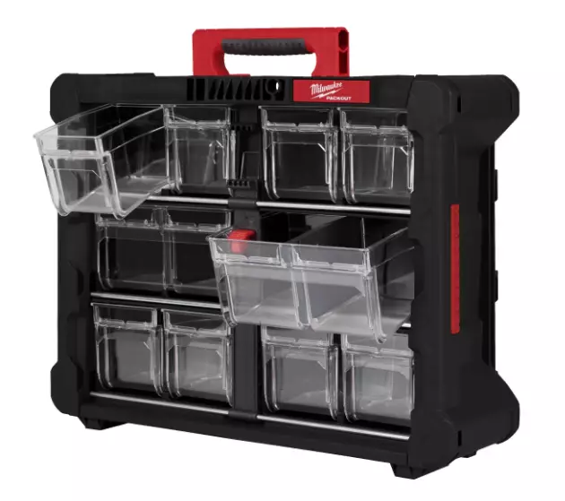 MILW PACKOUT LOKERIKKO KÄÄNTÖ RASIOILLA - Packout pakit - 6304932498323 - 1