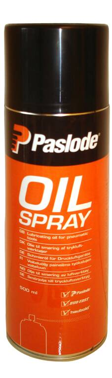 PASLODE VOITELUÖLJY SPRAY 500ML PAKKAS - Paslode Naulaimet - 811220164 - 1