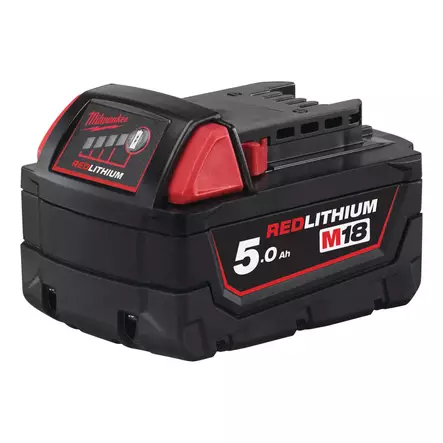 MILWAUKEE M18B5 AKKU 5,0AH - M18 18V Akut ja laturit - 800M18B5 - 1