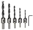 SENKKAUSTERÄSARJA 4,5,6,8,10MM - Pikateräsporat - 6393567305 - 1