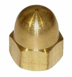 HATTUMUTTERI DIN 1587 M8 MESSINKI - Hattumutteri Din 1587 zn - 20210235 - 1