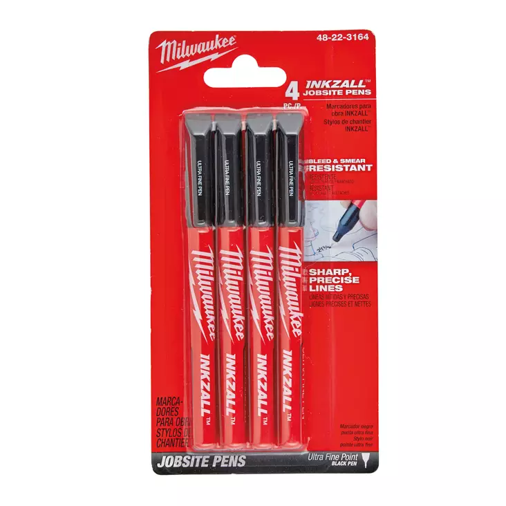 MILWAUKEE INKZALL TUSSI 0,6MM 4 KPL - Tussit - 613401001565 - 1