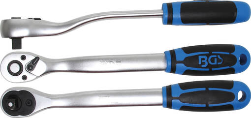 RÄIKKÄ BGS 3/8" 72-H PITKÄ MALLI - Räikät ja jatkot - 6162500045 - 1
