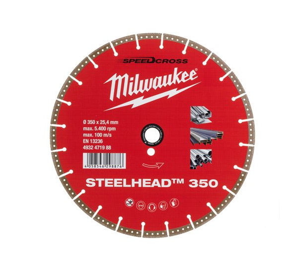 TIMANTTILAIKKA 230MM STEELHEAD MILWAUKEE - Timanttilaikat katkaisu - 644101525 - 1