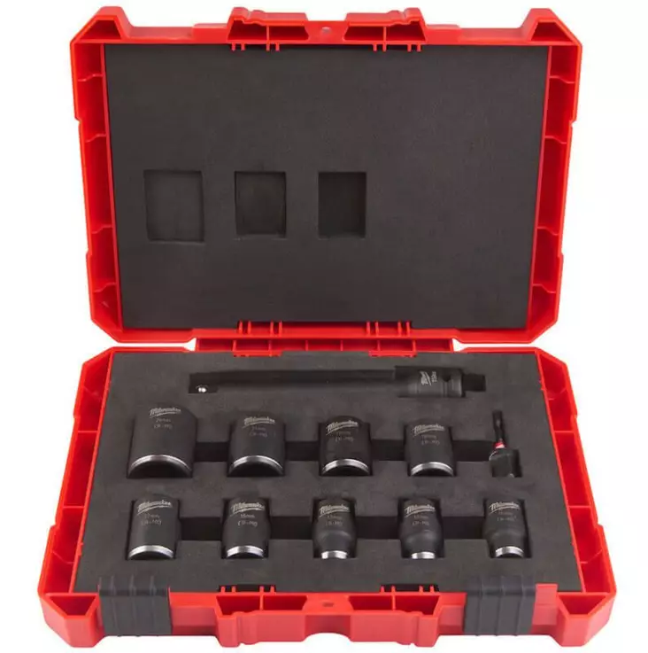 VOIMAHYLSY SARJA 1/2" 10-24MM MILWAUKEE - Voimahylsysarjat - 6167000405 - 1