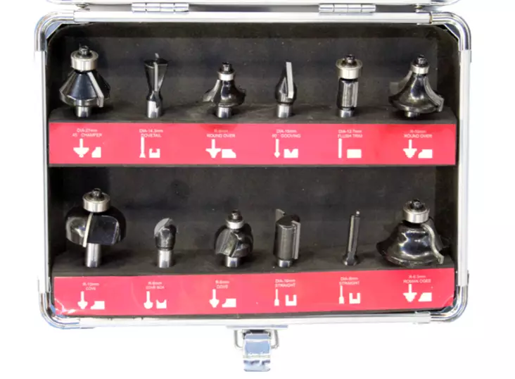 YLÄJYRSINTERÄSARJA TA 12 D8 8MM KARA - Poranteräsarjat - 63540256 - 1