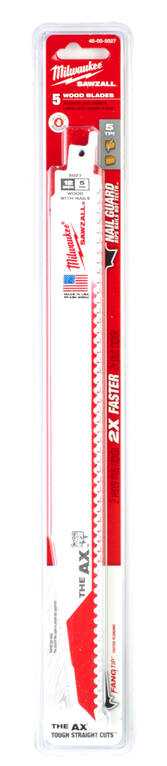 PUUKKOSAHANT 5KPL 300/5TPI AXFANGTIP MIL - Puukkosahanterät puu - 63848005027 - 1