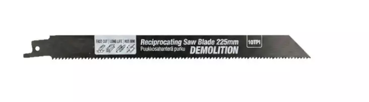 PUUKKOSAHANT TA DEMOL 225MM 10TPI 50 KPL - Puukkosahanterät metalli - 6384827 - 1