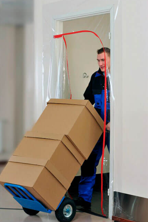 VETOKETJUOVI PVC D-MALLI 1,37X2,3M MITOS - Vetoketjuovet - 67120018 - 1