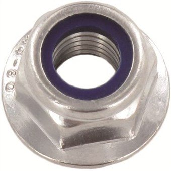 MUTTERI LAIPPA NYLOK DIN6926-8 ZN - Laippamutteri Din 6923 rihlattu zn - 20210519P - 1