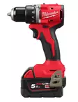 MILWAUKEE M18BLDDRC-502C 5,0A AKKUKONE - M18 18V Porakoneet, ruuvinvääntimet - 800M18BLDDRC-502C - 1