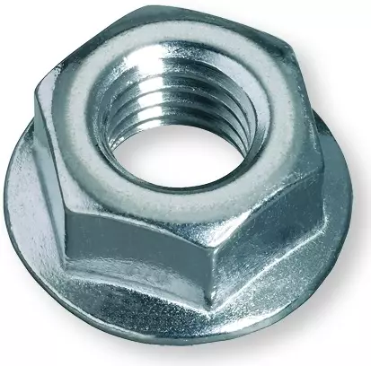 MUTTERI LAIPPA DIN6923-8 ZN RIHLATTU - Laippamutteri Din 6923 rihlattu zn - 20210465P - 1